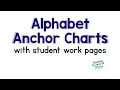 Alphabet Anchor Charts and Activities for Kindergarten