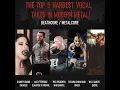 Download Lagu THE TOP 5 HARDEST VOCAL TAKES IN MODERN METAL! (Deathcore/Metalcore) 🤯