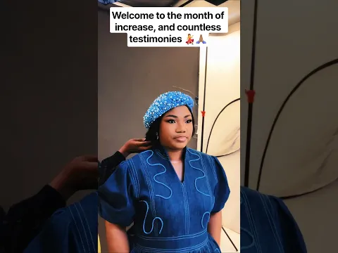 Welcome to the month of favour, increase, answered prayers and countless testimonies 💃🙏🏽