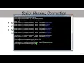 2 Scripts Naming Convention