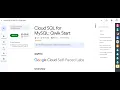 Cloud SQL for MySQL Qwik Start