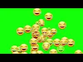Green Screen Laughing Emoji