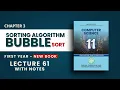 3 8 Bubble Sort Algorithm Explained - Sorting Algorithms