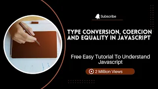 11 Type Conversion Coercion Equality in Javascript tutorial coding
