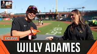 BP with Britt Willy Adames discusses where he got his infectious personality NBC Sports Bay Area