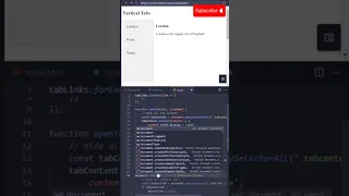 CREATE AMAZING Vertical Tab Menu only with CSS Javascript
