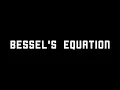 Bessel s Equation The Kettledrum and FM Synthesis