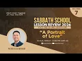 A PORTRAIT OF LOVE Sabbath School Lesson 7 3Q 2026