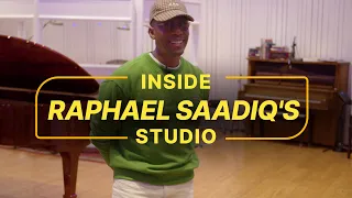 Raphael Saadiq Shows Off His Studio His Incredible Vintage Gear Collection