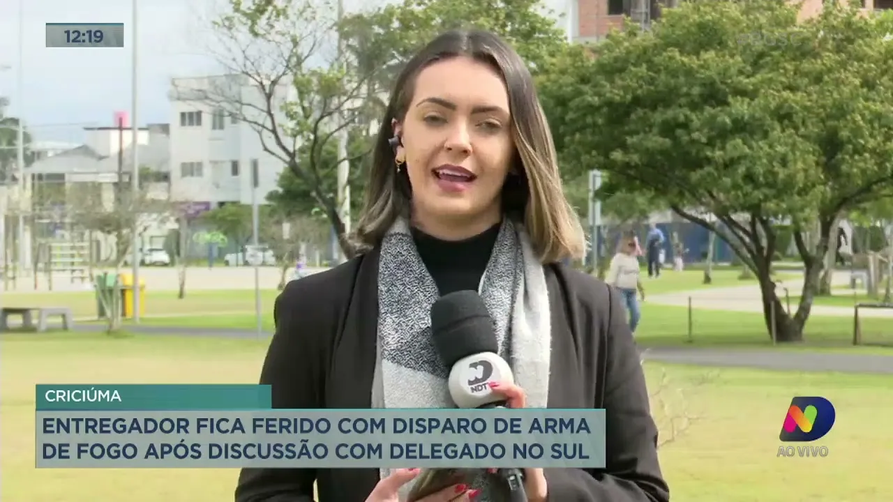 Entregador é atingido com tiro logo após discussão com delegado de Criciúma