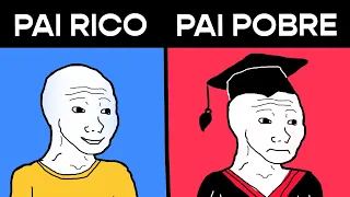 Pai Rico Pai Pobre: Quem entende isso enriquece | 3 lições fortes sobre dinheiro
