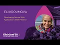 Developing Secure Web Applications with Phoenix - Eli Kroumova ElixirConf EU 2025