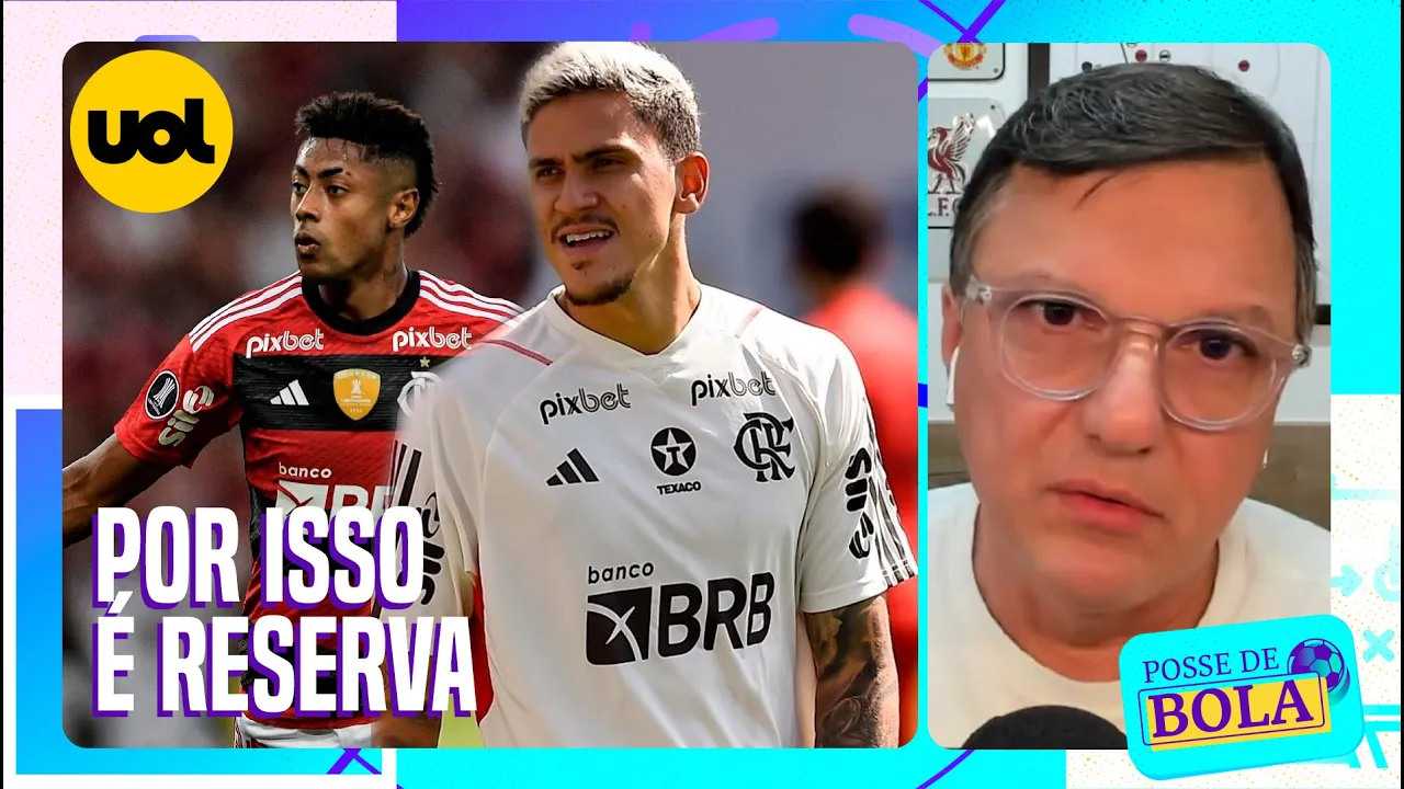 GOL DO BRUNO HENRIQUE EXPLICA POR QUE O PEDRO NÃO É TITULAR DO FLAMENGO, DIZ MAURO CEZAR