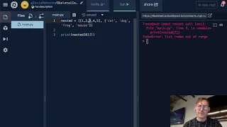 List Basics - Nested Lists