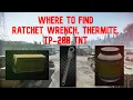 Spawns for Ratchet wrench Thermite and TP-200 in EFT