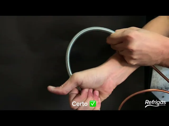 Mola para Curvar Cobre Longa 1/2” Vídeo do produto - Mola para Curvar Cobre Longa 1/2”