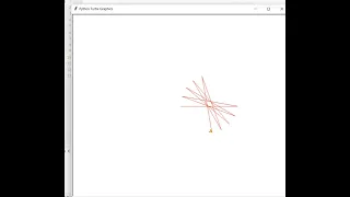 How to create Sunflower using Python turtle