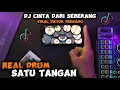 Lagu DJ TIKTOK TERBARU CINTA DARI SEBERANG - REAL DRUM COVER 