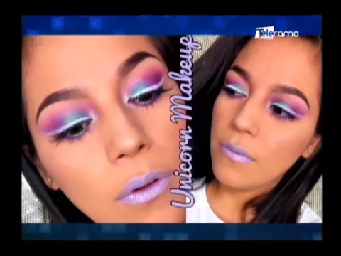 Maquillaje unicornio, la nueva tendencia