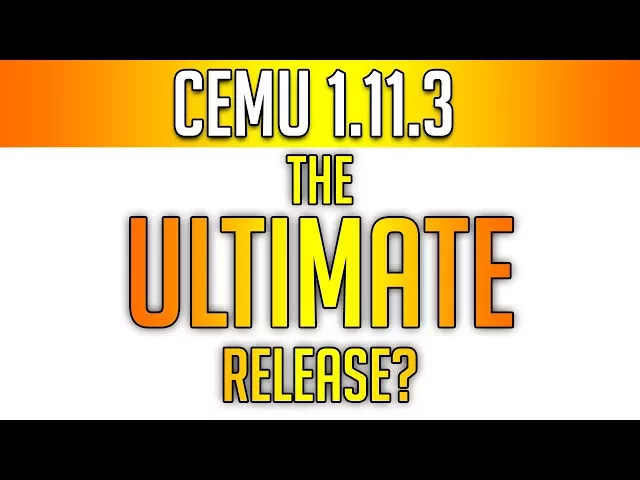 NEW Cemu 1.11.3 | Insane Performance! | Out Now!