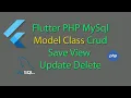 Flutter PHP MySQL model class crud JSON data with data model