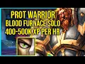 Prot Warrior Blood Furnace 400k XP Route - Wrath Classic Solo Leveling Guide 62-70