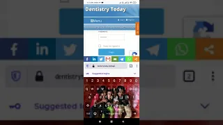 Login Mobile version