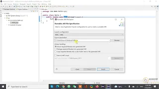 How to create an Executable Jar File in Eclipse with a Java Application