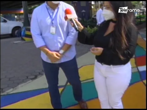 Se inaugura nuevos pasos cebras en Av. Plaza Dañin de Guayaquil