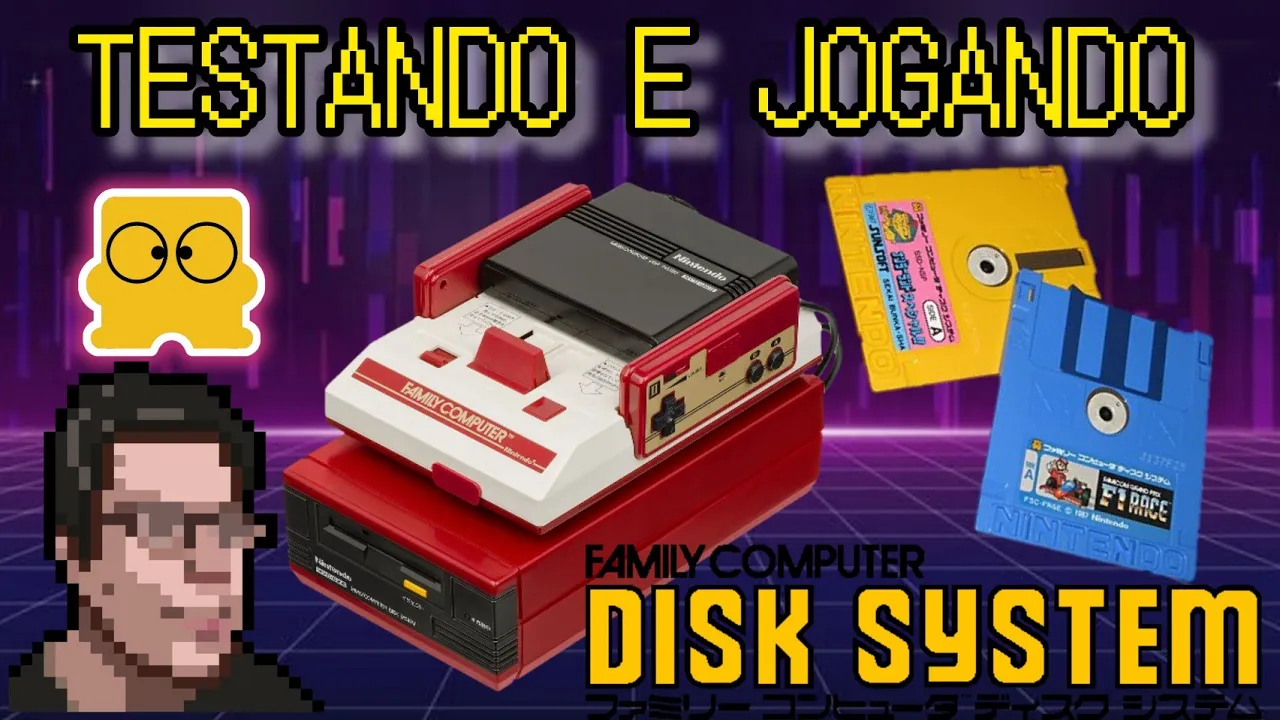 TESTANDO E JOGANDO NO FAMICOM DISK SYSTEM