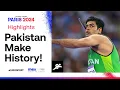 Download Lagu Pakistan's Arshad Nadeem smashes men's javelin Olympic record to win Gold 🇵🇰 | #Paris2024