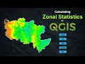 Calculating Zonal Statistics in QGIS Min Max Average Sum