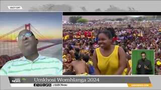 reed dance celebrating 40 years of umkhosi womhlanga
