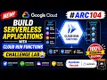 Build Serverless Applications with Cloud Run Functions Challenge Lab