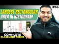 Lecture 56 Largest Rectangular Area in Histogram Optimised Approach