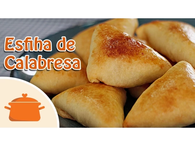 COMO FAZER ESFIHA (ESFIRRA) FÁCIL DE CALABRESA