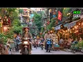 Hanoi Old Quarter Street Life Walking Tour Vietnam in 4K R walk
