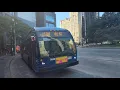 MTA MaBSTOA 2021 Novabus LFS HEV on the M104 Columbus Av 26