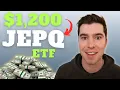 I Put 1 200 Into JEPQ ETF - This is How Much I m Making in Monthly Dividends