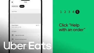 Get customer support when you need it Uber Eats