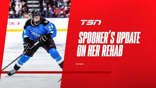Spooner updates her rehab and expectations for the upcoming PWHL season