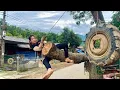 Download Lagu Female mechanic rescues trapped timber tractor