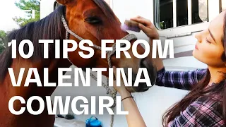 10 things to do when you can't ride your horse - Tips \u0026 Tricks from Cindy Valentina | Guest Vlog