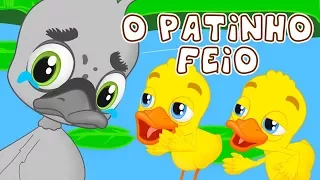 o patinho feio historia completa desenho animado infantil com os amiguinhos