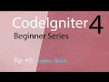 Codeigniter 4 Episode 5 Routing Basics