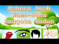 Belajar Bahasa Arab Nama-Nama Anggota Badan #Wajah