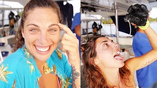 Ep. 454 Eating the genitalia of a #$&*#$. Who would do that? She must be crazy !