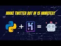 Make Twitter Retweet Bot in 15 Minutes Using Python Tweepy