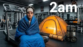 Locked in a Gym Until I Run 100 Miles