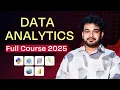 Data Analytics Full Course 2025 Data Analytics Course For Beginners Intellipaat